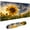 Sunset and Sunflowers, variant on Desk Mat,Large Gaming Mouse Pads for Desk, Sunset and Sunflowers Non-Slip Rubber Base Extended Mousepad,XXL Keyboard Mouse Mat,Computer Keyboard Desk Pad with Stitched Edges,31.5X15.75inch