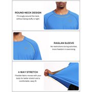 NELEUS Mens UPF 50+ Shirt SPF Sun Protection Quick Dry Short Sleeve Shirt 3 Pack,Navy Blue+Blue+Olive Green,US Size XL