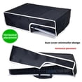 thumbnail image 3 of Durable Oxford Cloth Host Dust Cover for PS5 Pro Console, Anti-Scratch & Waterproof Protective Sleeve, Gaming System Accessory, Black/White/Gray Options, 3 of 8