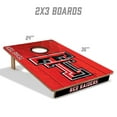 thumbnail image 5 of YouTheFan NCAA Texas Tech Red Raiders 2' x 3' Cornhole Game, 5 of 6