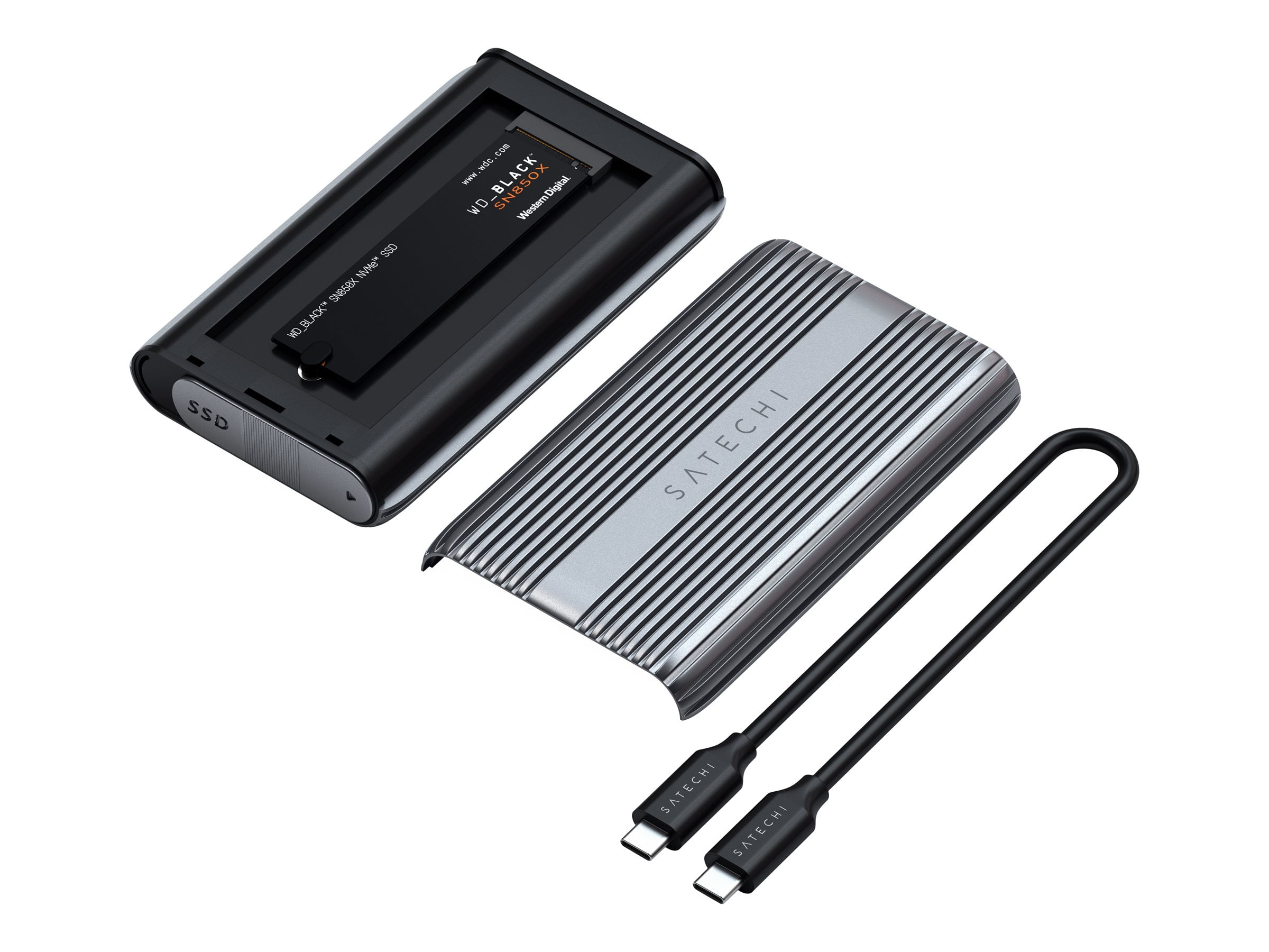 Satechi Pro - Storage enclosure - M.2 - PCIe 4.0 x4 (NVMe