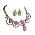 thumbnail image 2 of lionlar Collier de Danse Accessoires Strass Coloré pour le Carnaval de Performance de Scène B, 2 of 8