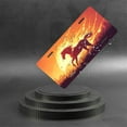 thumbnail image 6 of License Plate, Flaming Horse in Motion Decorative Front,Personalized Stainless Steel License Plate Cover For Men Women,12.2" X 6.2", 6 of 7