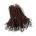 thumbnail image 3 of 100 correas de anillo para teléfono, cordón reutilizable con abalorio de lazo, cordón para colgar el teléfono. Marrón, 3 of 9