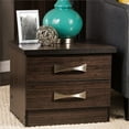 thumbnail image 2 of Allora 2 Drawer Nightstand in Dark Brown, 2 of 4