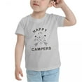 thumbnail image 3 of Happy Campers Camping Cute Toddler T Shirts for Boys Girls (Gray, Youth S), 3 of 5
