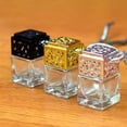 thumbnail image 3 of SPRING PARK Empty Glass Bottle Diffuser Rearview Mirror Ornament Car Hanging Perfume, 3 of 7