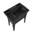 thumbnail image 2 of A&E Bain et Douche JEWEL-BLK Lavabo d’utilitaire, 2 of 5