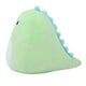 thumbnail image 3 of Almohada de dinosaurio Animal de peluche Juguete de peluche Lindo Muñeca gorda suave Regalo de vacaciones para niños 20 cm Verde, 3 of 5
