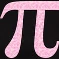 thumbnail image 3 of CafePress - Pink Heart Pi Women's Dark T Shirt - Women's Traditional Fit Dark T-Shirt, 3 of 4