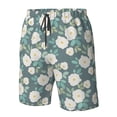 thumbnail image 5 of Naloa Flower Men's Beach Shorts, Surfing shorts, Swim trunks, Quick Dry Swim Trunks for Surfing Beach Fun - Large, 5 of 9