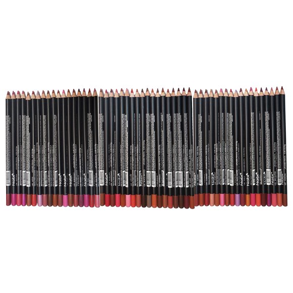 Set de lápices delineadores de labios NABI de 54 tonos para todas las edades, unisex