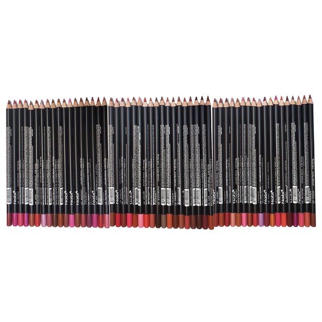 Set de lápices delineadores de labios NABI de 54 tonos para todas las edades, unisex
