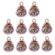 thumbnail image 2 of 10 Unidades Stars De Colgante Fit Pendiente Del Pelo Accesorios De Joyería multicolor Baoblaze encantos para la fabricación de joyas, 2 of 8