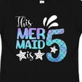thumbnail image 4 of Inktastic This Mermaid is 5 with Starfish and Scales Boys or Girls Toddler T-Shirt, 4 of 5