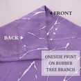 thumbnail image 6 of Lavender Kitchen Curtains 36 Inch Length Sets with Valance, 3 Piece Rod pocket Thermal Insulated Room Darkening Blackout Curtains for Kitchen, Bedroom / Bath Room(52X18+26X36 Inch, Lavender,3 Pieces), 6 of 6