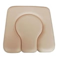 thumbnail image 4 of Ktaxon Commode de Chevet Robuste, avec Roulettes et Siège Rembourré, Coussin Blanc et Beige, 4 of 13
