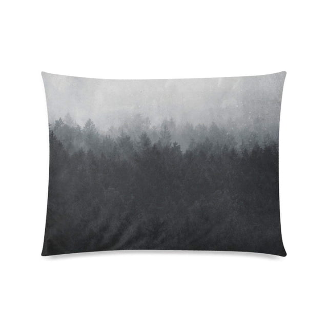 ABPHQTO Undone Deisign Funda de almohada Funda de almohada Impresión de dos lados 50x75 cm