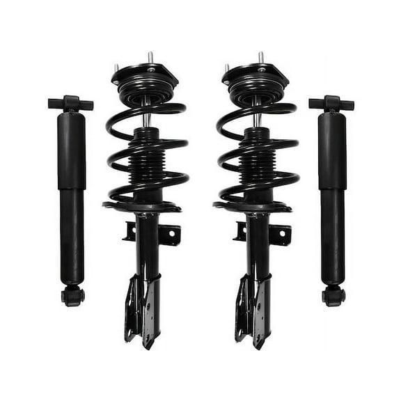Front and Rear Suspension Strut and Shock Absorber Assembly Kit - Compatible with 2007 - 2012 GMC Acadia 2008 2009 2010 2011