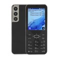 thumbnail image 2 of Pantalla de 2,8 pulgadas Teléfono celular para personas mayores Voz fuerte Botón grande 1000 mAh Alta capacidad con funda protectora Teléfono con botón desbloqueado con tarjeta dual 2G Negro, 2 of 8