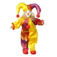 thumbnail image 3 of HILABEE Ceramic Clown Doll Crafts Desk Decor Sturdy Collectible for Party Home Table, 3 of 9