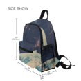 thumbnail image 3 of FORMRS School Backpack with Front Zippered Pocket 12" Student Travel Daypack, Blue Earth, 3 of 6