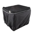 thumbnail image 2 of Colaxi Bike Basket Cover Liner Cargo Net Dustproof Fits Most Bike Baskets Basket Cover Protector for Motorcycles Riding Black with Strap, 2 of 8