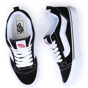 VANS U KNU SKOOL UNISEX SNEAKERS - BLACK - Black / True White / Men 8 / Women 9.5 / Medium