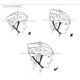 thumbnail image 3 of Casco Ultraligero Ajustable para Mujer, Hombre, Casco de Bicicleta de Carretera, Casco de Protección - Rojo Sunnimix Gorro de seguridad para ciclismo con gafas, 3 of 8