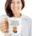thumbnail image 2 of President Donald Trump Novelty Prank Gag Coffee and Tea Gift Mug - Sister (15oz), 2 of 4