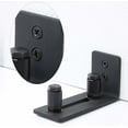 thumbnail image 4 of Sliding Door Roller Guide - With 2 Rollers - For Sliding Doors - Black, 4 of 5