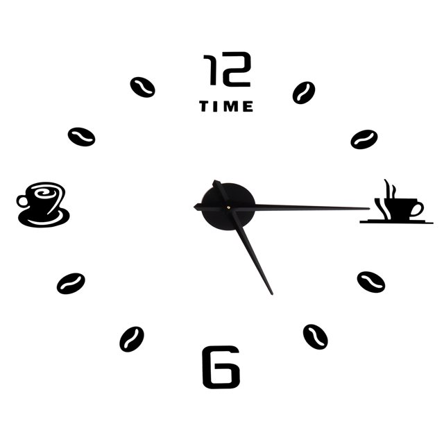 Reloj con pegatinas de espejo, moderno, grande, sin marco, para hacer uno mismo, reloj sin marco, artesanía superior