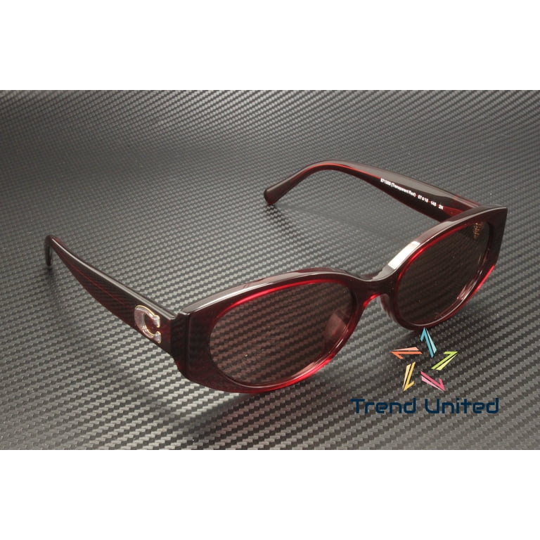 Sunglasses Coach HC 8353 F 571369 Cd867 Transparent Red Soli