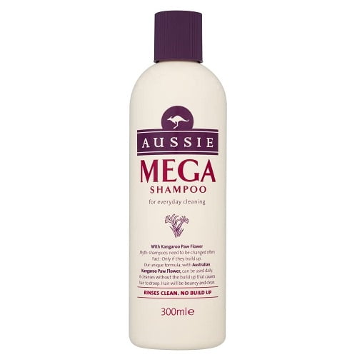 Omgekeerd Telegraaf Huh Aussie Mega Shampoo 300 ml (Pack of 6) - Walmart.com