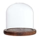 thumbnail image 4 of 2Pcs 12x12cm Pantalla de Cristal Decorativa Domo Cloche Campana, 4 of 9