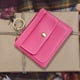 thumbnail image 4 of Bolsa de monedero de monedas versátil para mujeres en miniatura, bolsa de cambio pequeña, bolso de teléfono celular, bolsa de monedas para Borgoña, 4 of 6