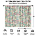 thumbnail image 2 of Blackout Kids Curtains,Golden Retriever Dog and Flowers Childrens Insulated Curtains Set Of 2,Bedroom Essentials,Toddler Room Decor 52x84in(132x213cm), 2 of 4