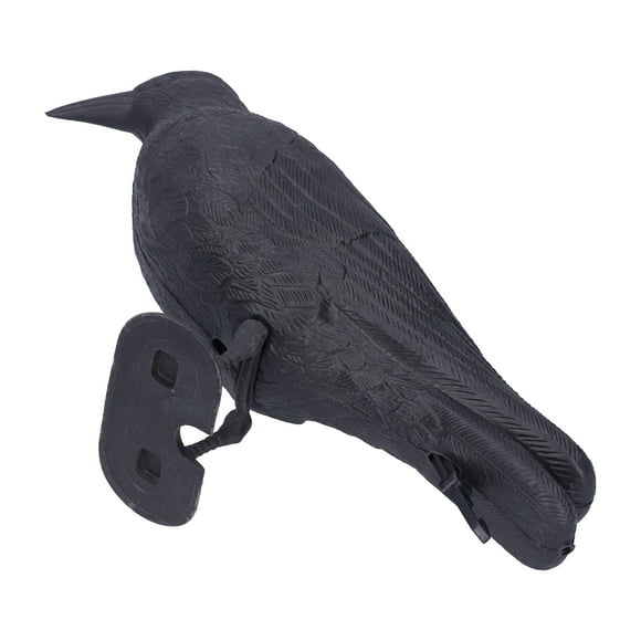 Leurre de Corbeau, Leurre de Chasse, Outil d'Appât de Chasse, Décoration de Jardin Étanche de Haute Qualité, pour Jardin Potager