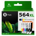 thumbnail image 1 of Cartucho de tinta Lamburee 564XL de alto rendimiento compatible con HP, 1 of 8