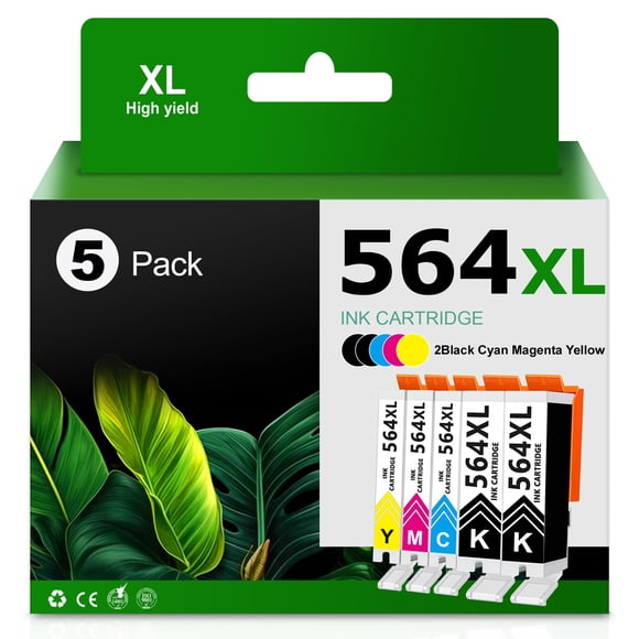 Cartucho de tinta Lamburee 564XL de alto rendimiento compatible con HP
