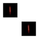 thumbnail image 1 of Soidarity Glow Stick Colorido Camping Senderismo Mochilero Concierto Puesta en escena Reemplazo de palos luminosos Suministros Naranja Naranja 2piezas Soidarity CBP490810, 1 of 6