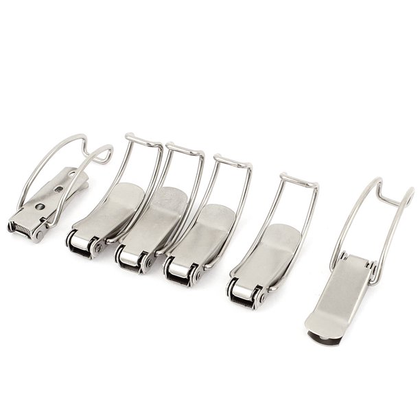 Cajas de herramientas con pestillo de resorte de 8.5 cm de largo, 6 piezas