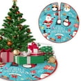 LYCAQL Christmas Tree Skirt 36 inch Christmas Tree Base with Santa