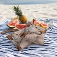 thumbnail image 5 of Outdoor Pillow Cover Brown Marble Set of 2 Waterproof Throw Pillowcases Abstract Waves Cloud Decorative Patio Furniture Pillows for Couch Garden Indoor & Outdoor Use, 5 of 9