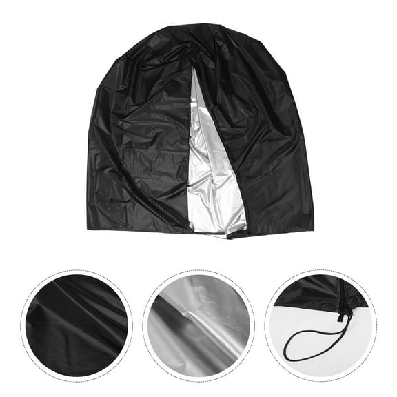 Hemoton Easy to Install Egg Chair Cover with Zipper Tear-Resistant Full Coverage Cover for Patio Hanging Chair Cover for Garden Porch Lawn