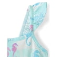 thumbnail image 2 of The Children's Place Baby & Toddler Girls Sleeveless Flutter Dress, Sizes 6M-5T, 2 of 3