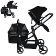 thumbnail image 1 of Carriola Doble Ibaby Mellizi Asiento Bambineto Y Canasta Pet, 1 of 9