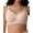 Pink, variant on SHARICCA Womens Floral Wireless Bra Convertible Full Coverage Push Up Bras