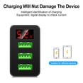 thumbnail image 3 of Muyoka Estación de cargador de teléfono móvil de pared USB de 3 puertos Pantalla digital LED de carga rápida portátil Muyoka Hogar, 3 of 6