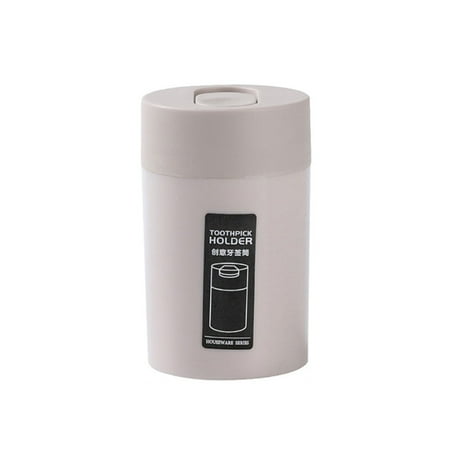 

Simple Design Toothpicks Sticks Container Home Use Practical Kitchen Tool for Home Kitchen Restaurant Khaki Type A